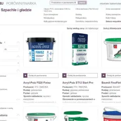 Ile kosztuje gładź szpachlowa? Sprawdź ceny i porównania produktów