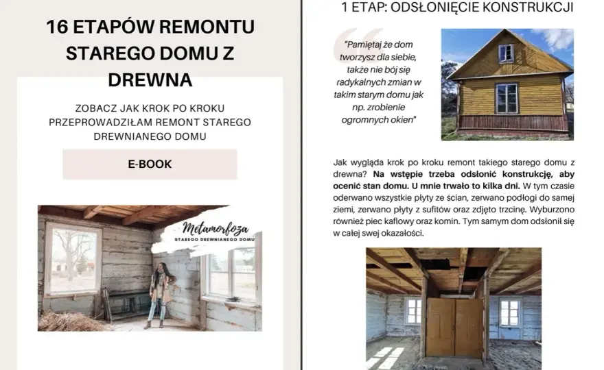 Od czego zacząć remont starego drewnianego domu - kluczowe kroki i porady